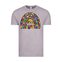 Vintage Zinc autism rainbow Vintage Tee - Zillion Design Studio