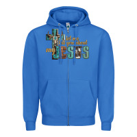 True Royal let me tell you about my jesus Zipper Hoodie - Artiststas