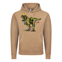 Tree Rex Christmas Vintage Hoodie | Teevron
