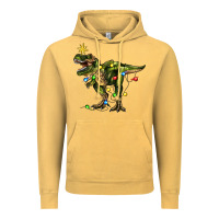Vintage Mustard tree rex christmas Vintage Hoodie - Zillion Design Studio