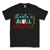 Black santa s favorite baseball player Classic Tee - JahusDesignShop