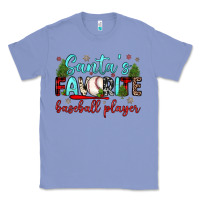 Colony Blue santa s favorite baseball player Classic Tee - JahusDesignShop