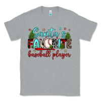Heather Grey santa s favorite baseball player Classic Tee - JahusDesignShop