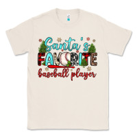 Natural santa s favorite baseball player Classic Tee - JahusDesignShop