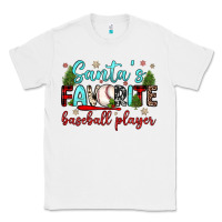 White santa s favorite baseball player Classic Tee - JahusDesignShop