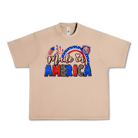 Burro Made in America 4th of july Urban Heavy Tee - CowGirlArtShop