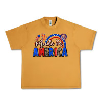Peanut Butter Made in America 4th of july Urban Heavy Tee - CowGirlArtShop