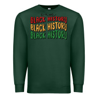 Sports Green i am black history Premium Sweatshirt - MaliasSmallBusiness