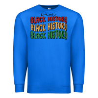 True Royal i am black history Premium Sweatshirt - MaliasSmallBusiness