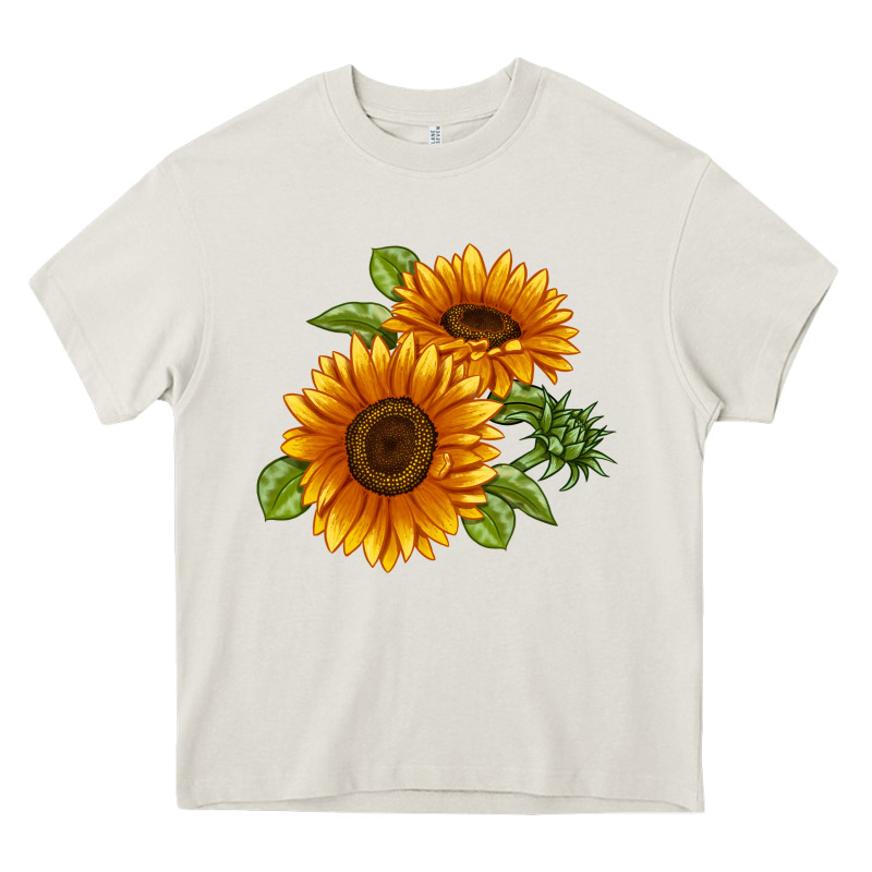 Soraya Sunflower Heavy Core Tee by LillyAllenDesigns | Teevron