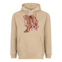 Mushroom cancer high heels Heavyweight Hoodie - MaliasSmallBusiness