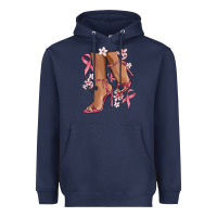 Navy cancer high heels Heavyweight Hoodie - MaliasSmallBusiness