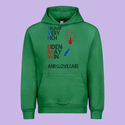 Trump Biden Cars Urban Hoodie Designed By Bettercallsaul