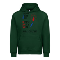 Forest Green trump biden cars Urban Hoodie - Bettercallsaul