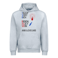 Heather Grey trump biden cars Urban Hoodie - Bettercallsaul