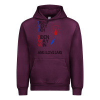 Mauve Wine trump biden cars Urban Hoodie - Bettercallsaul