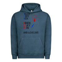 Pigment Midnight Navy trump biden cars Urban Hoodie - Bettercallsaul