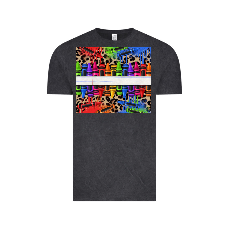 Personalized Crayons Vintage Tee by texasbilliewilder | Teevron