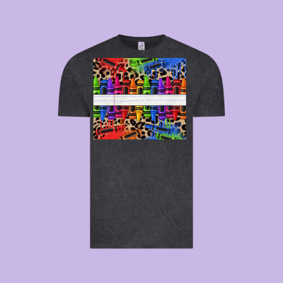 Personalized Crayons Vintage Tee Designed By Texasbilliewilder