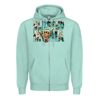 Seafoam blessed mama Zipper Hoodie - JahusDesignShop