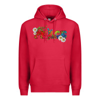 Cardinal Lgbtq Peace With Daisy Premium Hoodie - BundleAndBundleShop