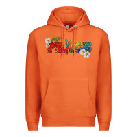 Carrot Lgbtq Peace With Daisy Premium Hoodie - BundleAndBundleShop