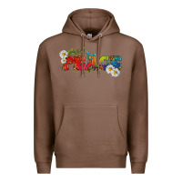 Chestnut Lgbtq Peace With Daisy Premium Hoodie - BundleAndBundleShop
