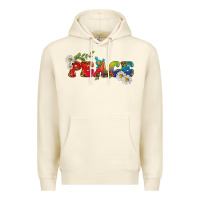Sandshell Lgbtq Peace With Daisy Premium Hoodie - BundleAndBundleShop
