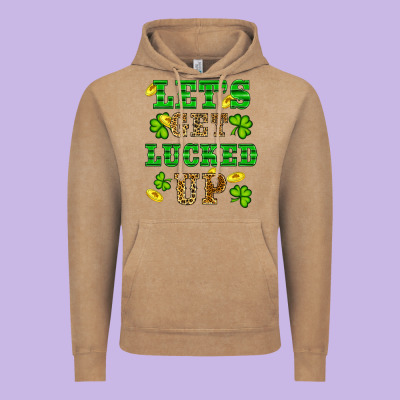 Vintage Hoodie st patricks day lets get lucked up