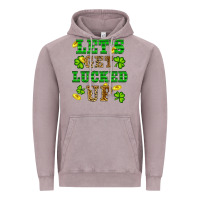 Vintage Zinc st patricks day lets get lucked up Vintage Hoodie - RanaPortraitStore