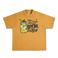 Peanut Butter when life gives you lemons add sugar Urban Heavy Tee - SublimationCraftShop