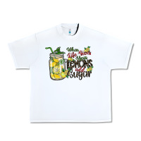 White when life gives you lemons add sugar Urban Heavy Tee - SublimationCraftShop
