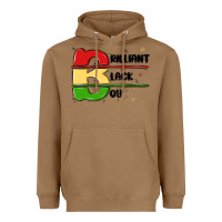 Toasted Coconut black boy Heavyweight Hoodie - MaliasSmallBusiness