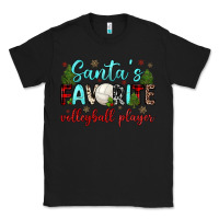 Black santa s favorite volleyball player Classic Tee - JahusDesignShop