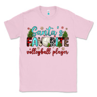 Bubblegum Pink santa s favorite volleyball player Classic Tee - JahusDesignShop