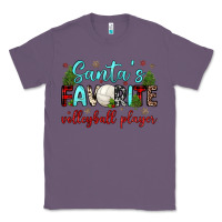 Lavender santa s favorite volleyball player Classic Tee - JahusDesignShop