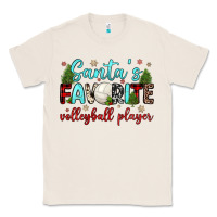 Natural santa s favorite volleyball player Classic Tee - JahusDesignShop