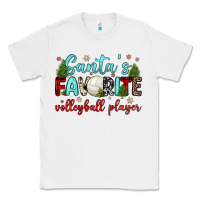 White santa s favorite volleyball player Classic Tee - JahusDesignShop