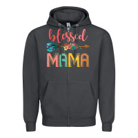 Smoke blessed mama Zipper Hoodie - JahusDesignShop