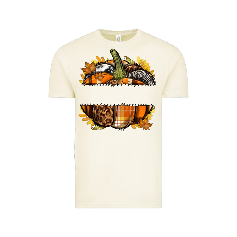 Personalized Fall Pumpkin Vintage Tee by texasbilliewilder | Teevron