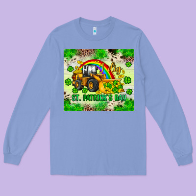I Dig St Patrick S Day Long Sleeve Tee Designed By Jahusdesignshop