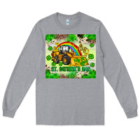 Heather Grey i dig st patrick s day Long Sleeve Tee - JahusDesignShop