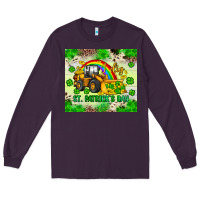 Plum i dig st patrick s day Long Sleeve Tee - JahusDesignShop