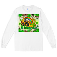 White i dig st patrick s day Long Sleeve Tee - JahusDesignShop