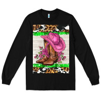 Black cowgitl hat and roses Long Sleeve Tee - AdoDesignShop
