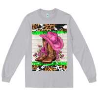 Moon Dust cowgitl hat and roses Long Sleeve Tee - AdoDesignShop