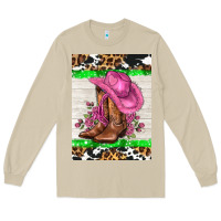 Mushroom cowgitl hat and roses Long Sleeve Tee - AdoDesignShop