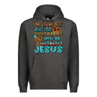 Charcoal Heather Mommas Don't Let Your Babies Grow  Up Without Jesus Premium Hoodie - BundleAndBundleShop