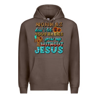 Coffee Mommas Don't Let Your Babies Grow  Up Without Jesus Premium Hoodie - BundleAndBundleShop