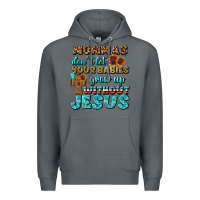 Rock Mommas Don't Let Your Babies Grow  Up Without Jesus Premium Hoodie - BundleAndBundleShop